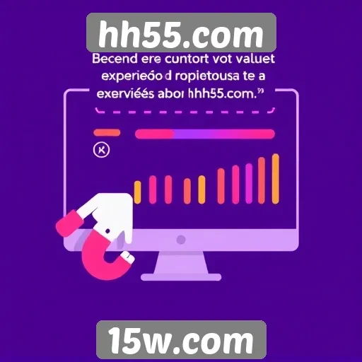 Experiência do usuário no hh55.com é avaliada